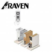 Raven RP8 Si Automatic Door Bottom Seal Bronze Anodise 820MM